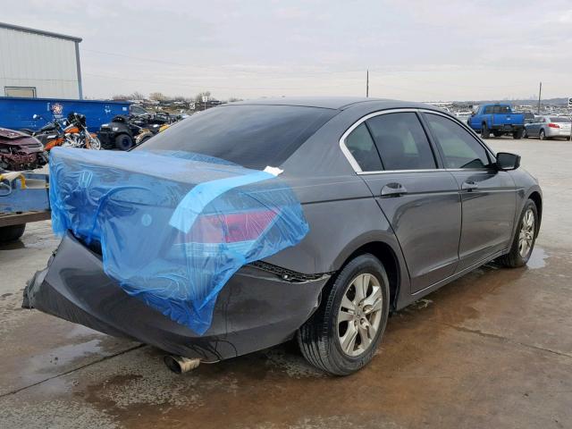 1HGCP2F47AA070669 - 2010 HONDA ACCORD LXP GRAY photo 4