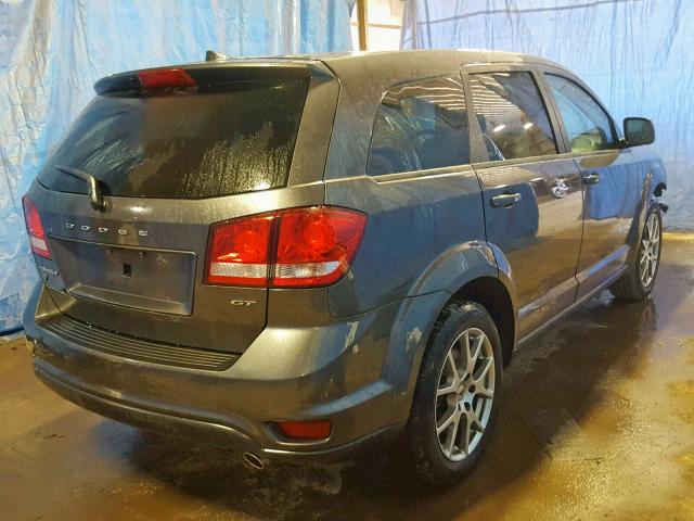 3C4PDDEG3KT687366 - 2019 DODGE JOURNEY GT GRAY photo 4