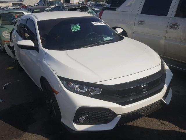 SHHFK7H41JU423207 - 2018 HONDA CIVIC SPOR WHITE photo 1