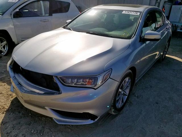 19UUB1F30KA002400 - 2019 ACURA TLX SILVER photo 2