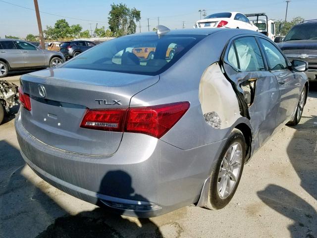 19UUB1F30KA002400 - 2019 ACURA TLX SILVER photo 4