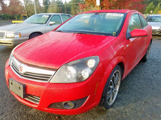 W08AT271685038751 - 2008 SATURN ASTRA XR RED photo 2
