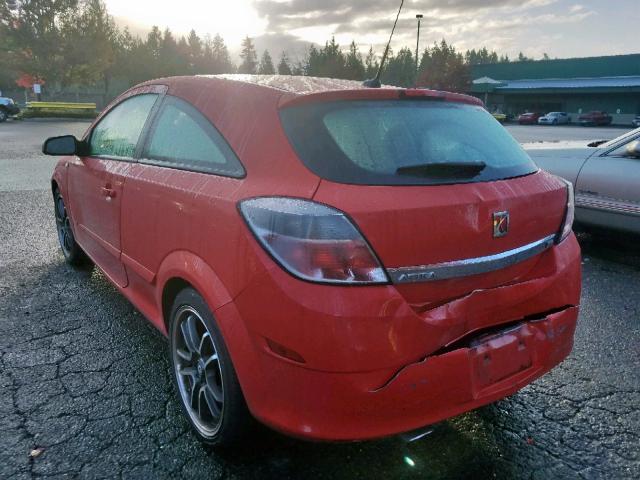 W08AT271685038751 - 2008 SATURN ASTRA XR RED photo 3