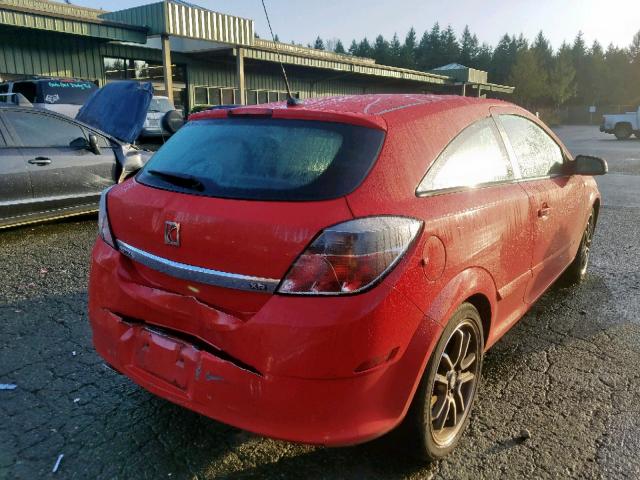 W08AT271685038751 - 2008 SATURN ASTRA XR RED photo 4