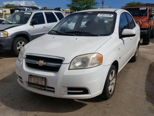 KL1TD56677B120099 - 2007 CHEVROLET AVEO BASE Ağ foto 2