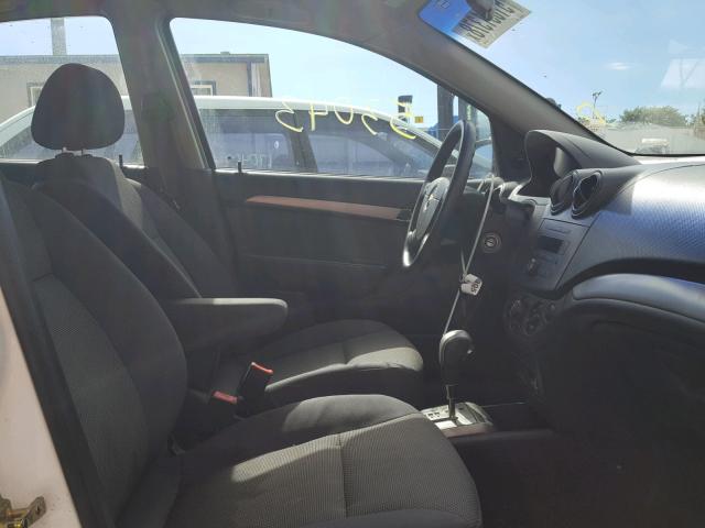 KL1TD56677B120099 - 2007 CHEVROLET AVEO BASE Ağ foto 5