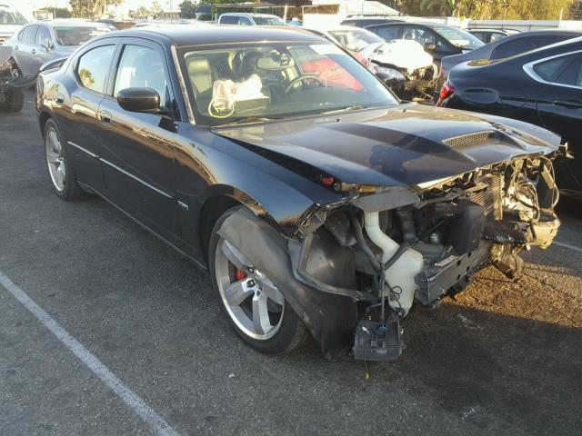 2B3LA73W47H652338 - 2007 DODGE CHARGER SR BLACK photo 1