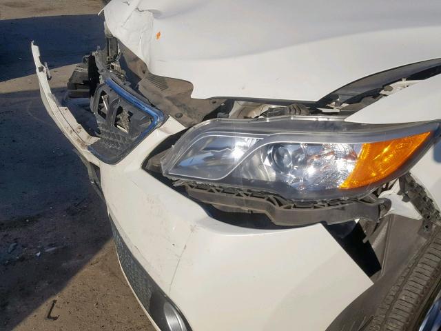 5J8TB4H51FL017445 - 2015 ACURA RDX TECHNO WHITE photo 9