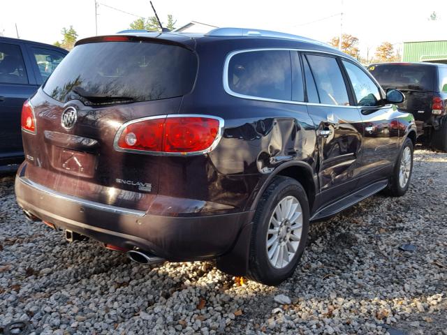 5GAEV23768J268120 - 2008 BUICK ENCLAVE CX PURPLE photo 4