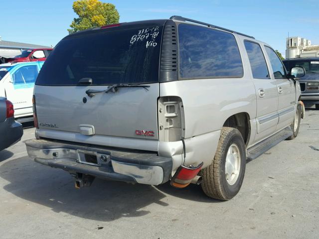 3GKEC16Z45G291621 - 2005 GMC YUKON XL C SILVER photo 4