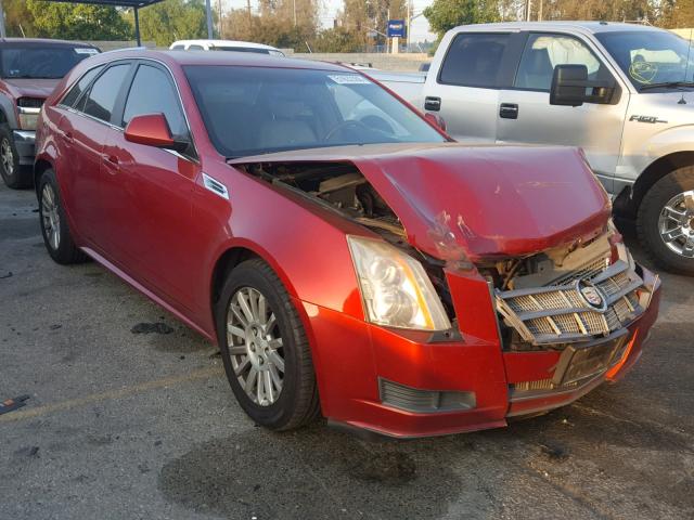 1G6DE8EG2A0117526 - 2010 CADILLAC CTS LUXURY BURGUNDY photo 1