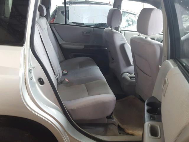 JTEGP21A240003528 - 2004 TOYOTA HIGHLANDER SILVER photo 6