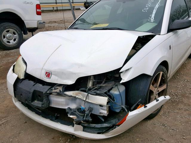 1G8AN14F95Z135257 - 2005 SATURN ION LEVEL WHITE photo 9
