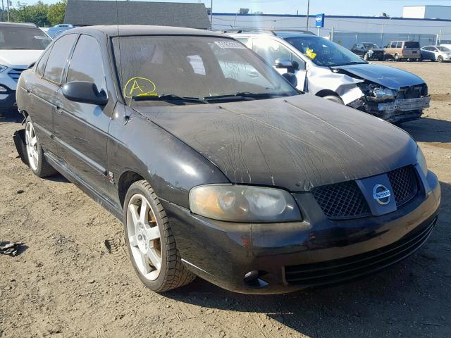 3N1AB51D26L619999 - 2006 NISSAN SENTRA SE- BLACK photo 1