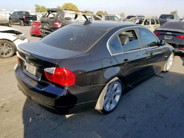 WBAVB33566KR78909 - 2006 BMW 330 I BLACK photo 4