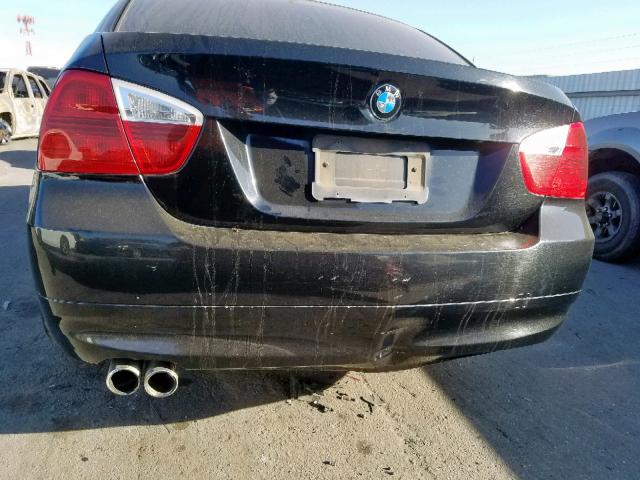 WBAVB33566KR78909 - 2006 BMW 330 I BLACK photo 9