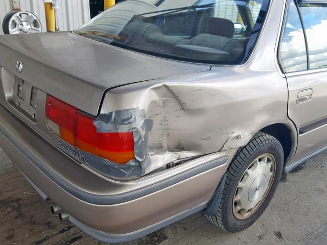 1HGCB7679NA193787 - 1992 HONDA ACCORD EX BEIGE photo 9