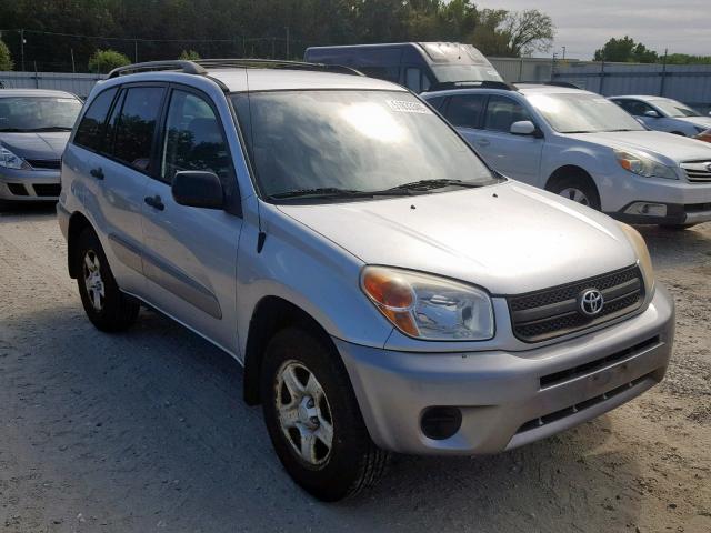 JTEHD20VX56032310 - 2005 TOYOTA RAV4 SILVER photo 1