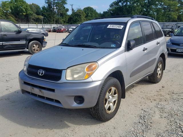 JTEHD20VX56032310 - 2005 TOYOTA RAV4 SILVER photo 2