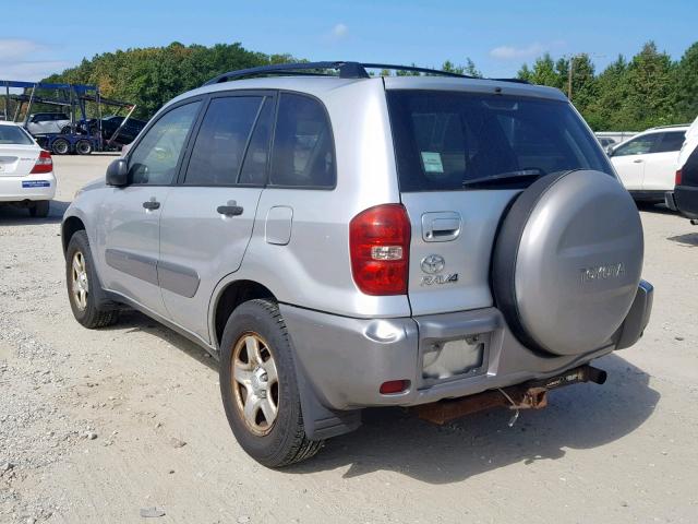 JTEHD20VX56032310 - 2005 TOYOTA RAV4 SILVER photo 3