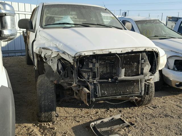 1D7KU28633J554039 - 2003 DODGE RAM 2500 S WHITE photo 1