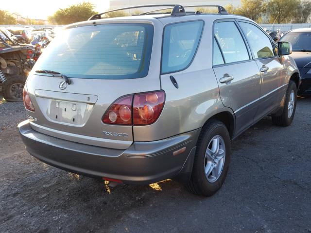 JT6GF10U3X0024526 - 1999 LEXUS RX 300 GOLD photo 4