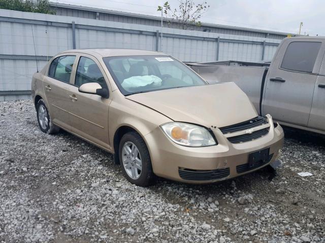 1G1AL52F357548219 - 2005 CHEVROLET COBALT LS GOLD photo 1