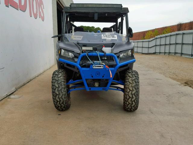 4XARVM993H8051417 - 2017 POLARIS RANGER CRE BLUE photo 3