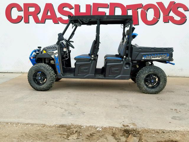 4XARVM993H8051417 - 2017 POLARIS RANGER CRE BLUE photo 5