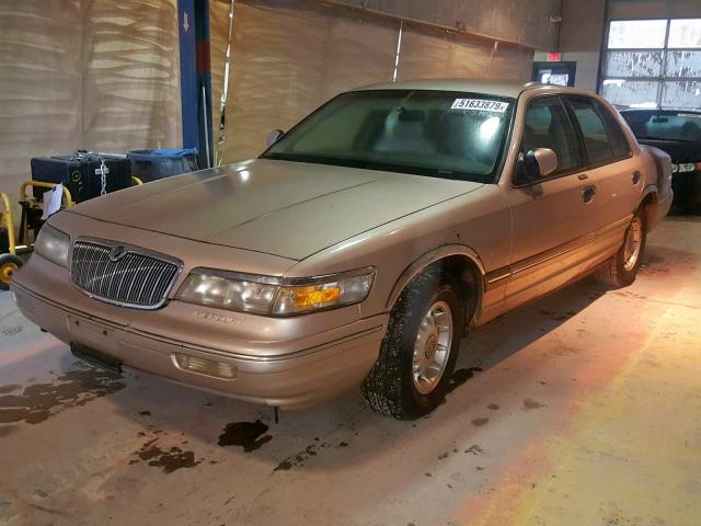 2MELM75W7VX685287 - 1997 MERCURY GRAND MARQ TAN photo 2