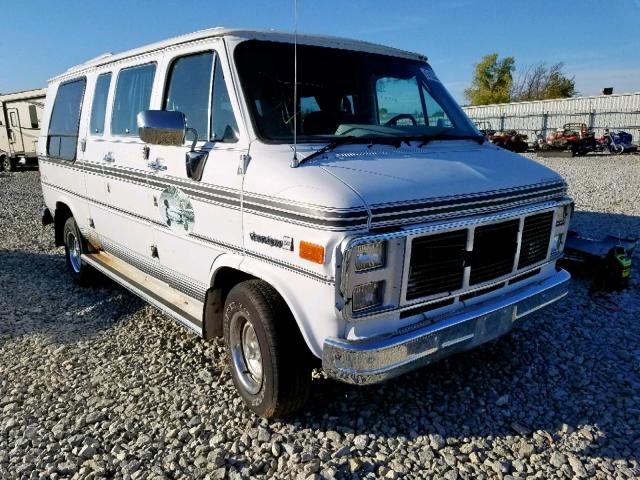 1GDEG25KXM7509528 - 1991 GMC RALLY WAGO WHITE photo 1