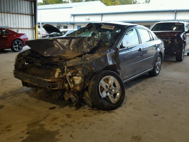 1G1ZC5EB6A4163146 - 2010 CHEVROLET MALIBU 1LT 灰色 照片 2