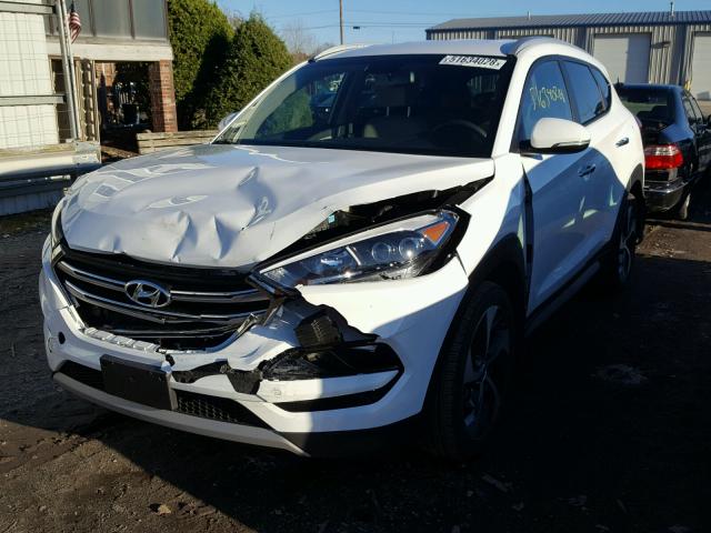 KM8J3CA29JU684730 - 2018 HYUNDAI TUCSON LIM WHITE photo 2