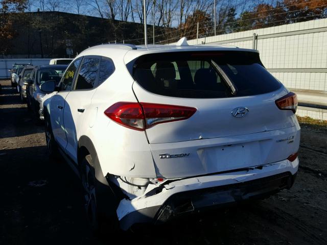 KM8J3CA29JU684730 - 2018 HYUNDAI TUCSON LIM WHITE photo 3