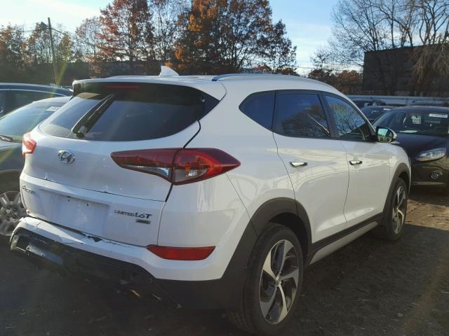 KM8J3CA29JU684730 - 2018 HYUNDAI TUCSON LIM WHITE photo 4