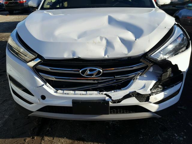 KM8J3CA29JU684730 - 2018 HYUNDAI TUCSON LIM WHITE photo 7