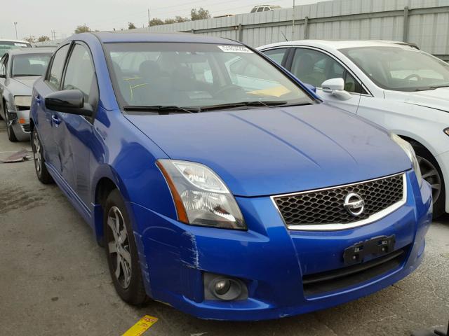 3N1AB6AP3BL727526 - 2011 NISSAN SENTRA 2.0 BLUE photo 1