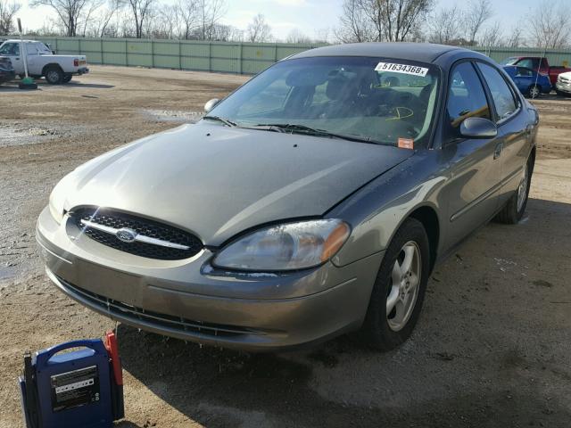 1FAFP55U53A183317 - 2003 FORD TAURUS SES GREEN photo 2