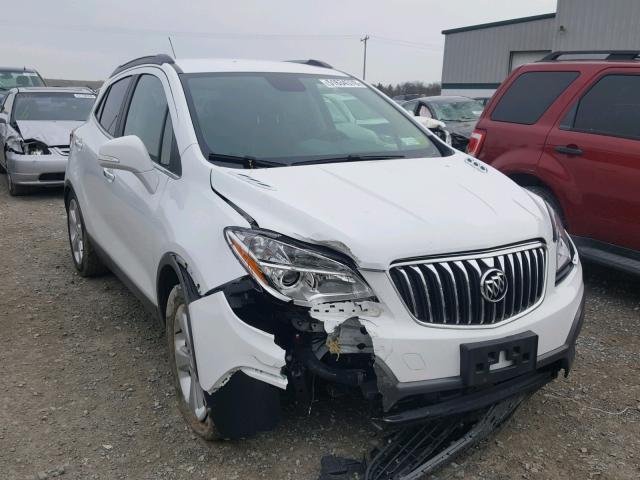 KL4CJASB4GB636878 - 2016 BUICK ENCORE WHITE photo 1