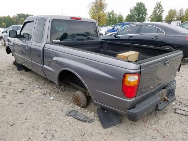 4F4YR46UX7PM04314 - 2007 MAZDA B3000 CAB GRAY photo 3