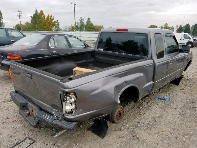 4F4YR46UX7PM04314 - 2007 MAZDA B3000 CAB GRAY photo 4