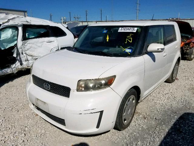 JTLKE50E881048195 - 2008 TOYOTA SCION XB თეთრი ფოტო 2
