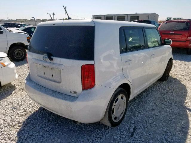 JTLKE50E881048195 - 2008 TOYOTA SCION XB თეთრი ფოტო 4