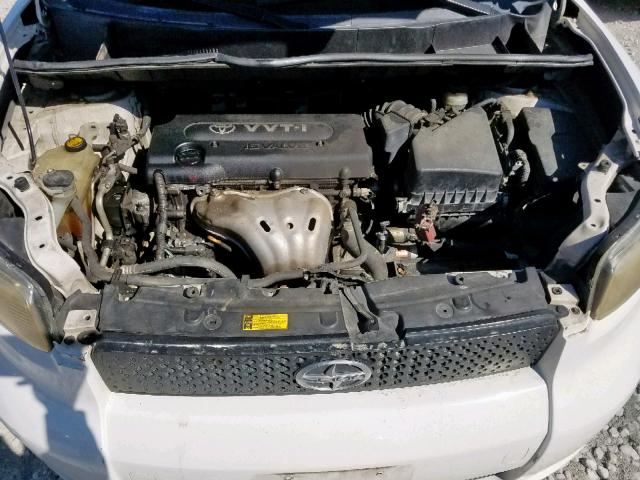 JTLKE50E881048195 - 2008 TOYOTA SCION XB თეთრი ფოტო 7