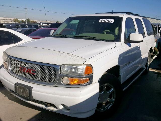 1GKFK66UX2J230535 - 2002 GMC DENALI XL WHITE photo 2