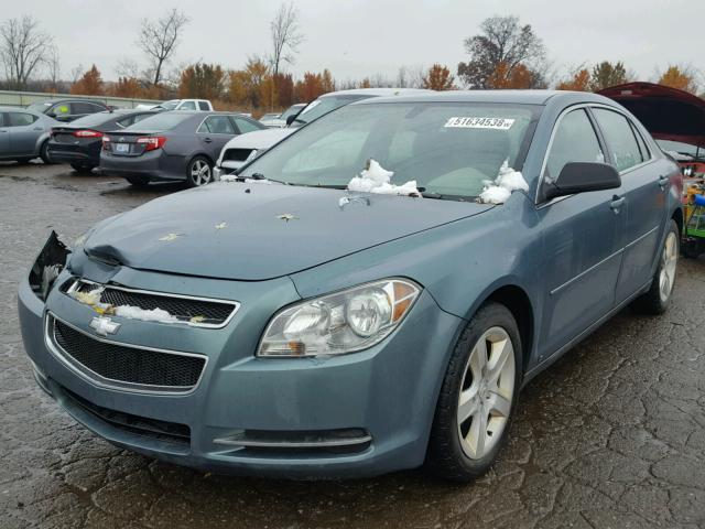 1G1ZG57B39F260239 - 2009 CHEVROLET MALIBU LS 绿色 照片 2