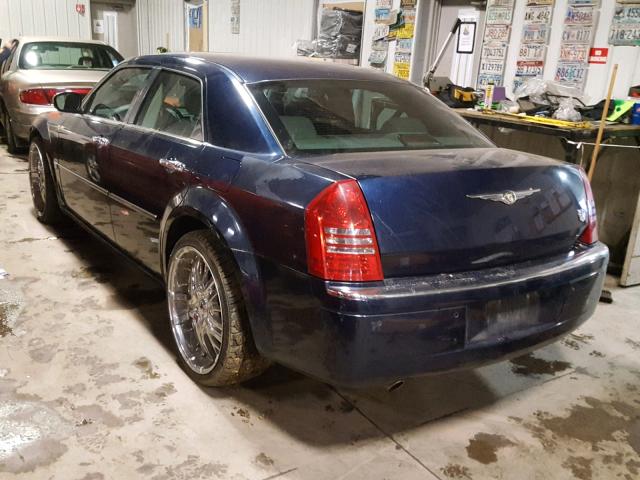 2C3AA63HX5H174557 - 2005 CHRYSLER 300C BLUE photo 3