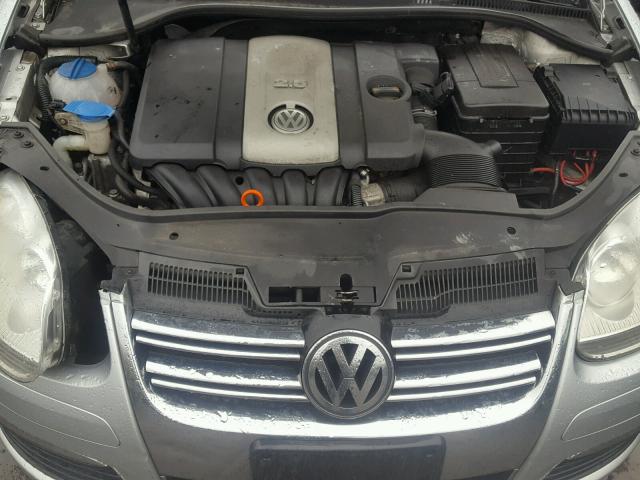 3VWEG71K97M071129 - 2007 VOLKSWAGEN JETTA WOLF SILVER photo 7