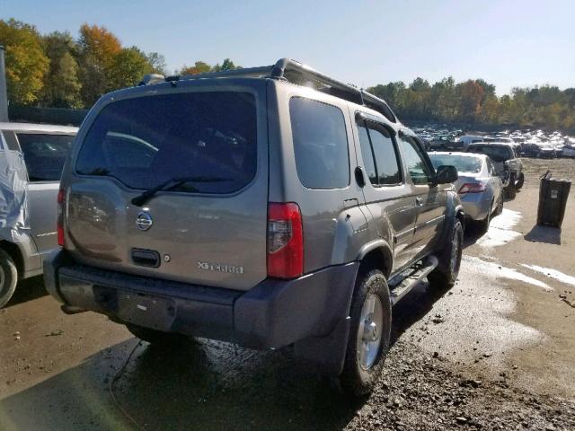 5N1ED28Y23C631301 - 2003 NISSAN XTERRA XE GOLD photo 4