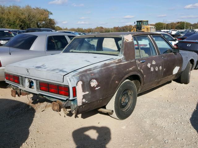 1G1BN51E1KR111116 - 1989 CHEVROLET CAPRICE CL BROWN photo 4